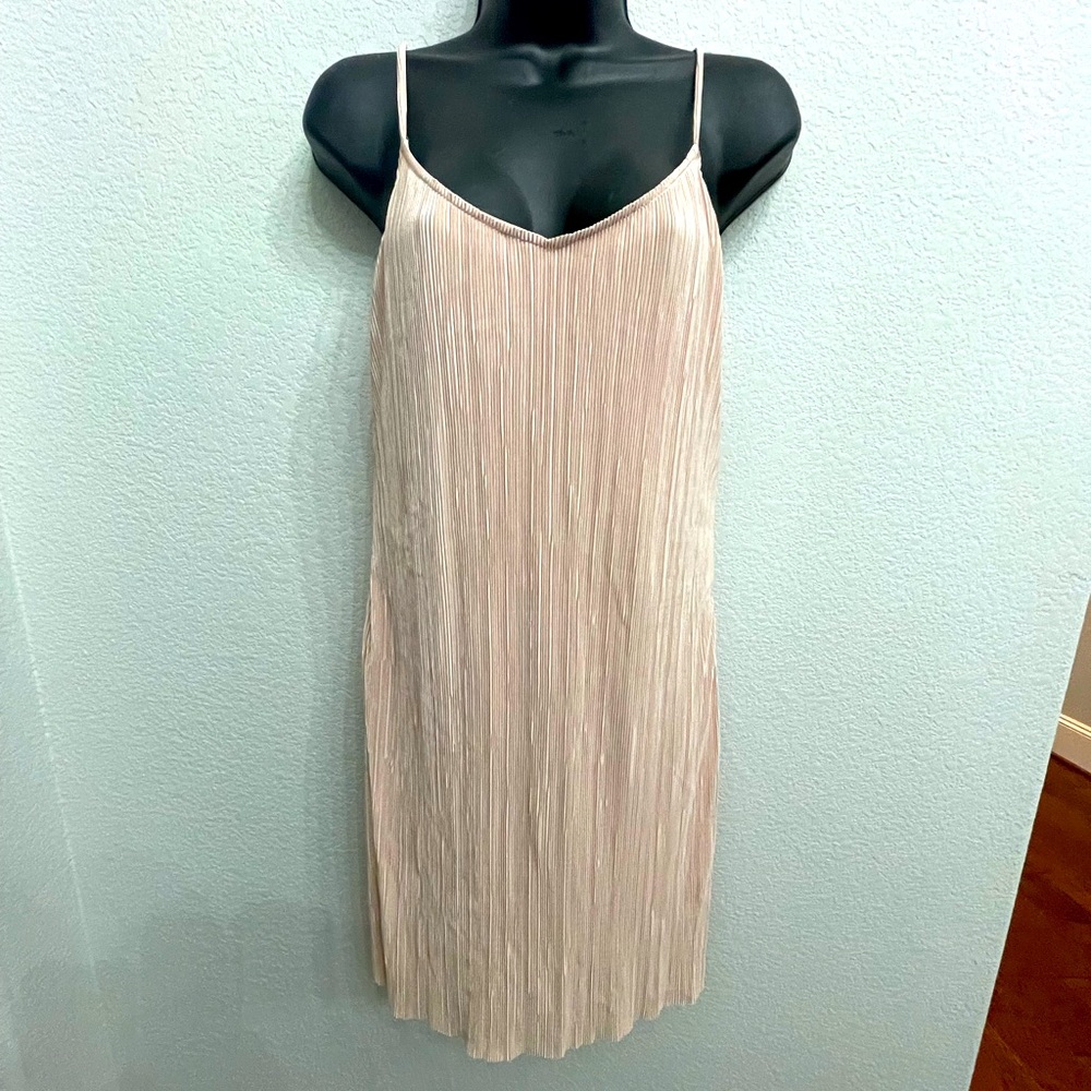 Aeropostale Peach Satin Dress
